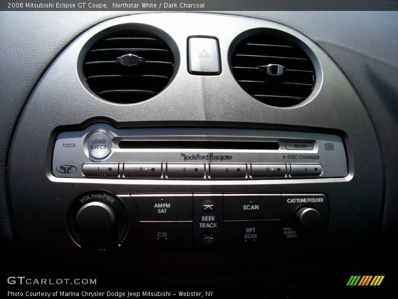 Northstar White / Dark Charcoal 2008 Mitsubishi Eclipse GT Coupe