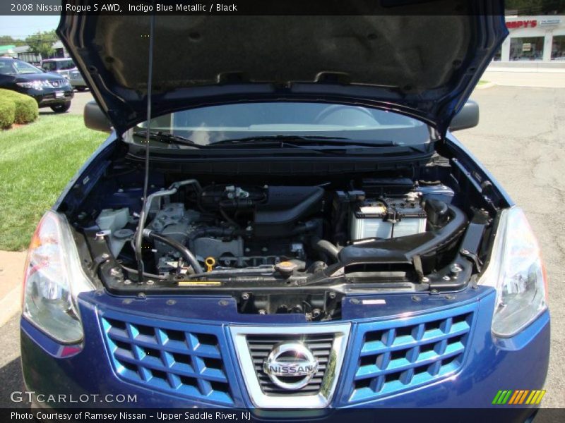 Indigo Blue Metallic / Black 2008 Nissan Rogue S AWD