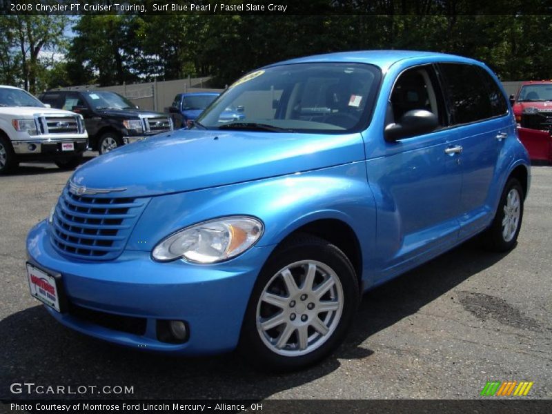 Surf Blue Pearl / Pastel Slate Gray 2008 Chrysler PT Cruiser Touring