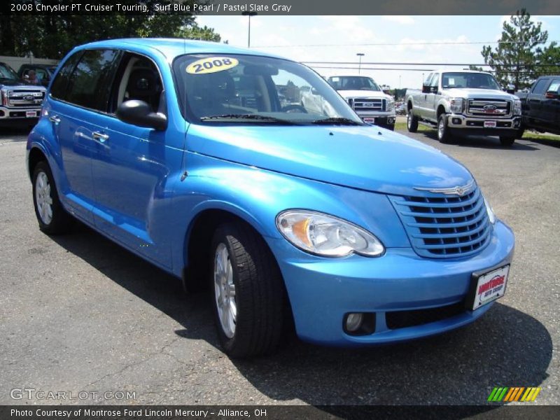 Surf Blue Pearl / Pastel Slate Gray 2008 Chrysler PT Cruiser Touring
