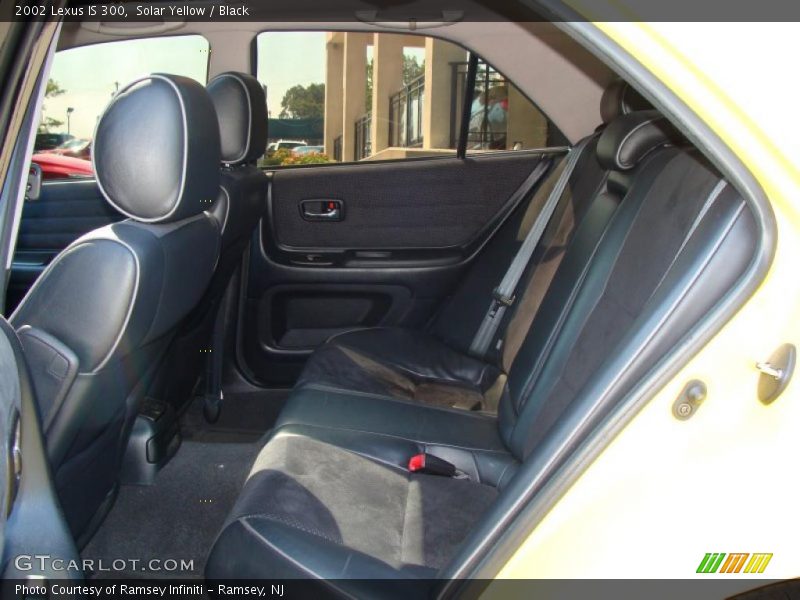 Solar Yellow / Black 2002 Lexus IS 300