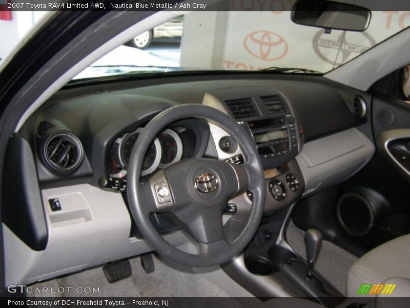 Nautical Blue Metallic / Ash Gray 2007 Toyota RAV4 Limited 4WD
