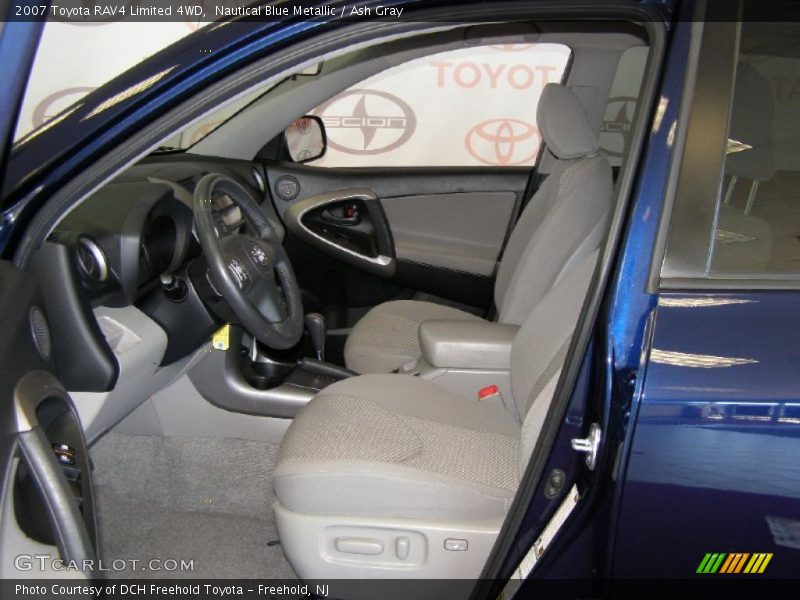 Nautical Blue Metallic / Ash Gray 2007 Toyota RAV4 Limited 4WD
