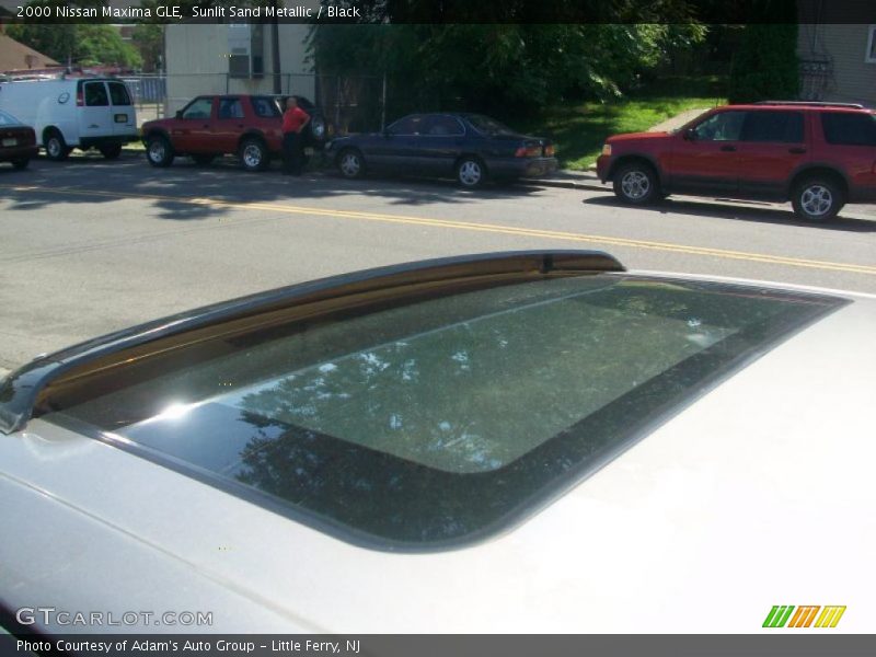 Sunlit Sand Metallic / Black 2000 Nissan Maxima GLE