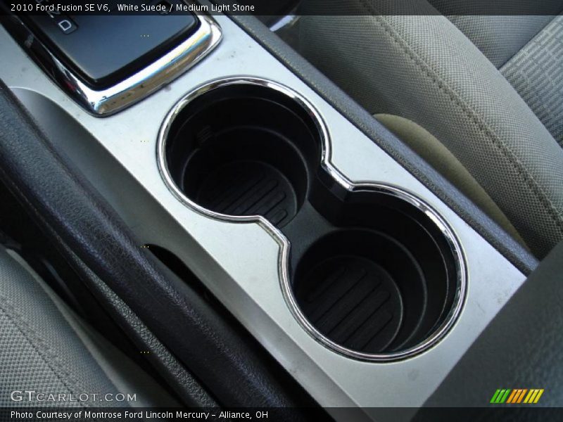 White Suede / Medium Light Stone 2010 Ford Fusion SE V6