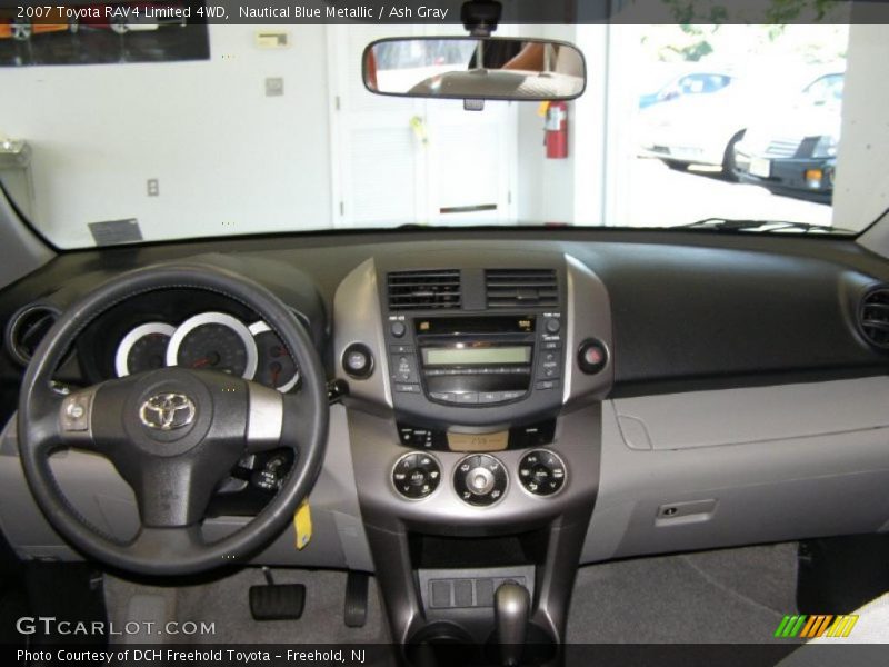 Nautical Blue Metallic / Ash Gray 2007 Toyota RAV4 Limited 4WD