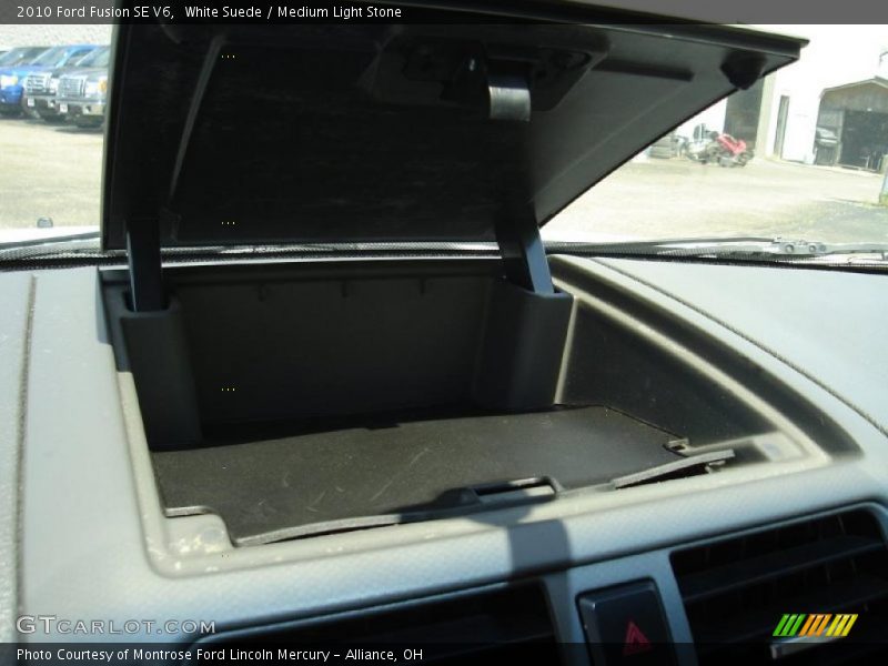 White Suede / Medium Light Stone 2010 Ford Fusion SE V6
