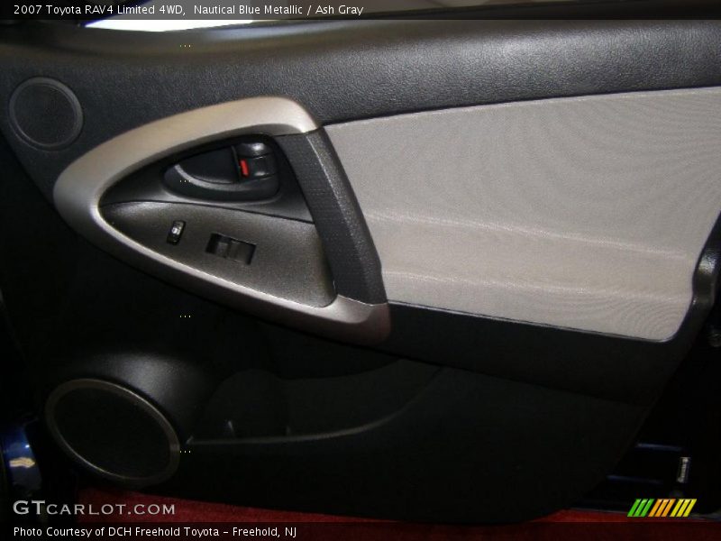 Nautical Blue Metallic / Ash Gray 2007 Toyota RAV4 Limited 4WD