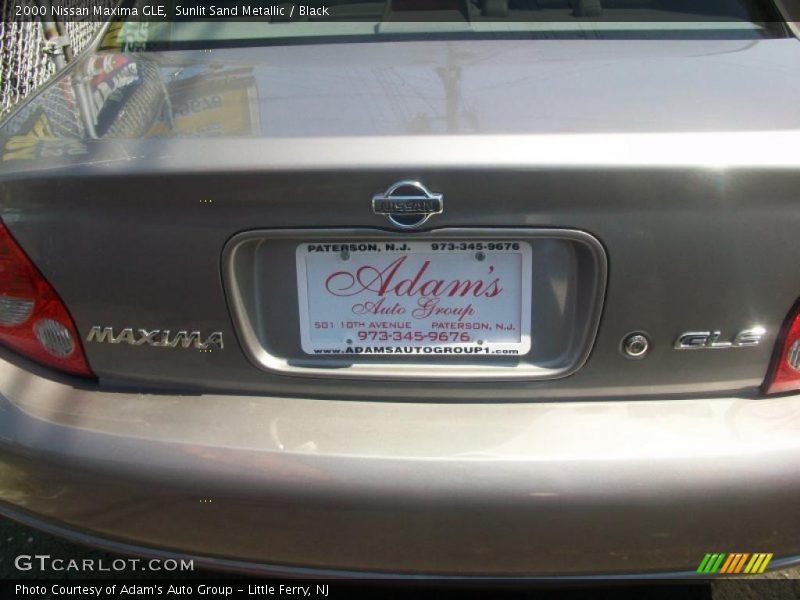 Sunlit Sand Metallic / Black 2000 Nissan Maxima GLE