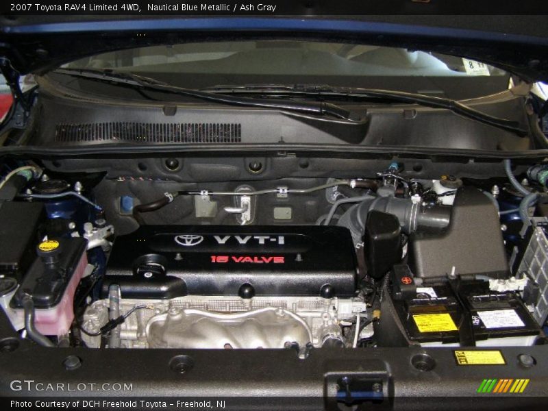 Nautical Blue Metallic / Ash Gray 2007 Toyota RAV4 Limited 4WD