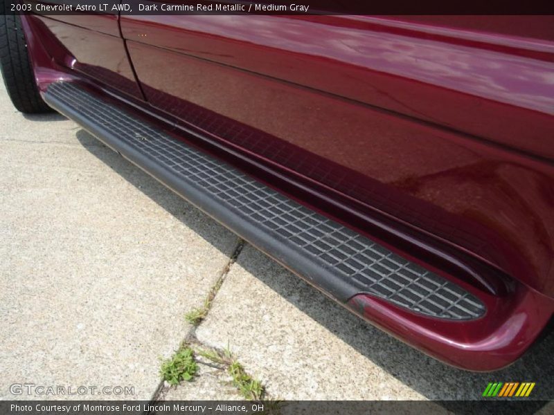 Dark Carmine Red Metallic / Medium Gray 2003 Chevrolet Astro LT AWD