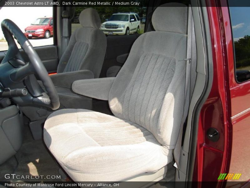 Dark Carmine Red Metallic / Medium Gray 2003 Chevrolet Astro LT AWD