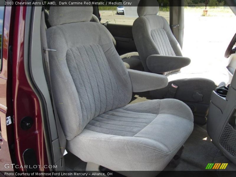 Dark Carmine Red Metallic / Medium Gray 2003 Chevrolet Astro LT AWD