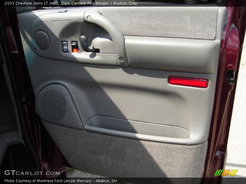 Dark Carmine Red Metallic / Medium Gray 2003 Chevrolet Astro LT AWD