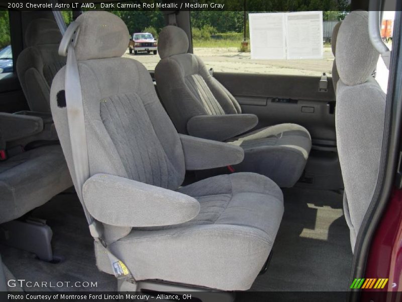 Dark Carmine Red Metallic / Medium Gray 2003 Chevrolet Astro LT AWD