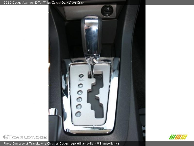 White Gold / Dark Slate Gray 2010 Dodge Avenger SXT