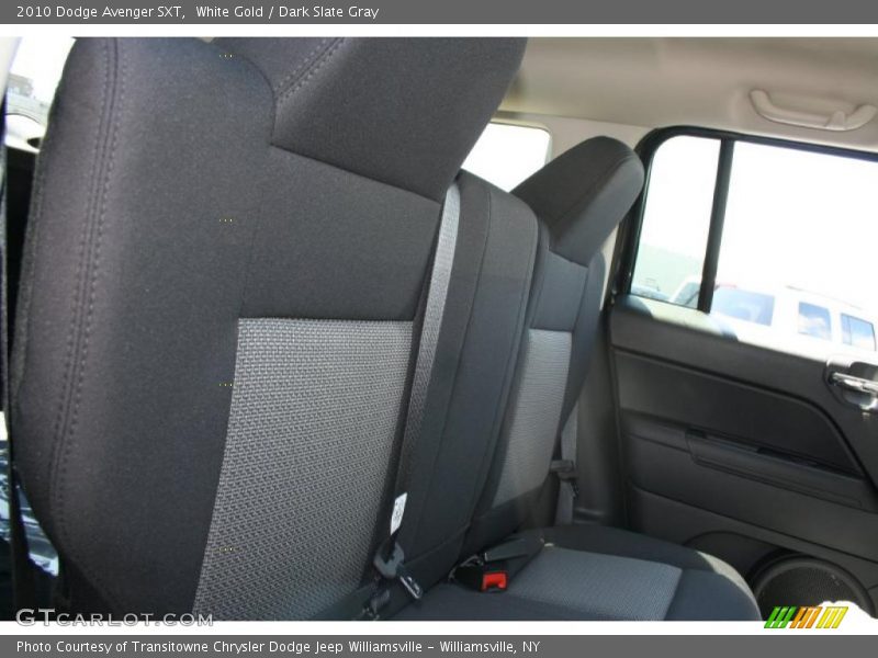 White Gold / Dark Slate Gray 2010 Dodge Avenger SXT