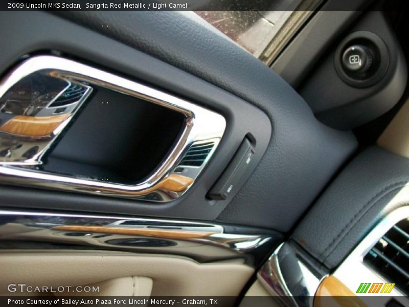 Sangria Red Metallic / Light Camel 2009 Lincoln MKS Sedan