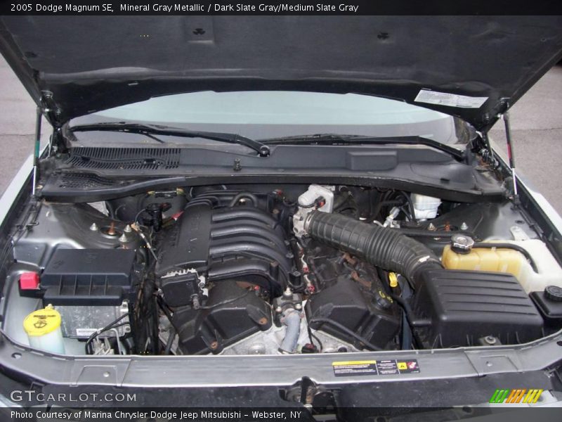Mineral Gray Metallic / Dark Slate Gray/Medium Slate Gray 2005 Dodge Magnum SE