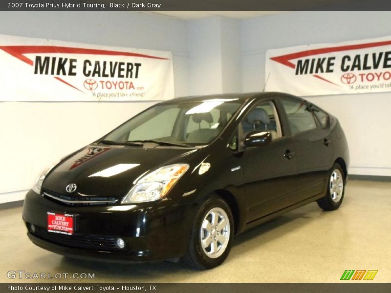 Black / Dark Gray 2007 Toyota Prius Hybrid Touring