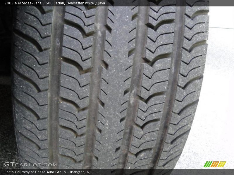 Alabaster White / Java 2003 Mercedes-Benz S 600 Sedan