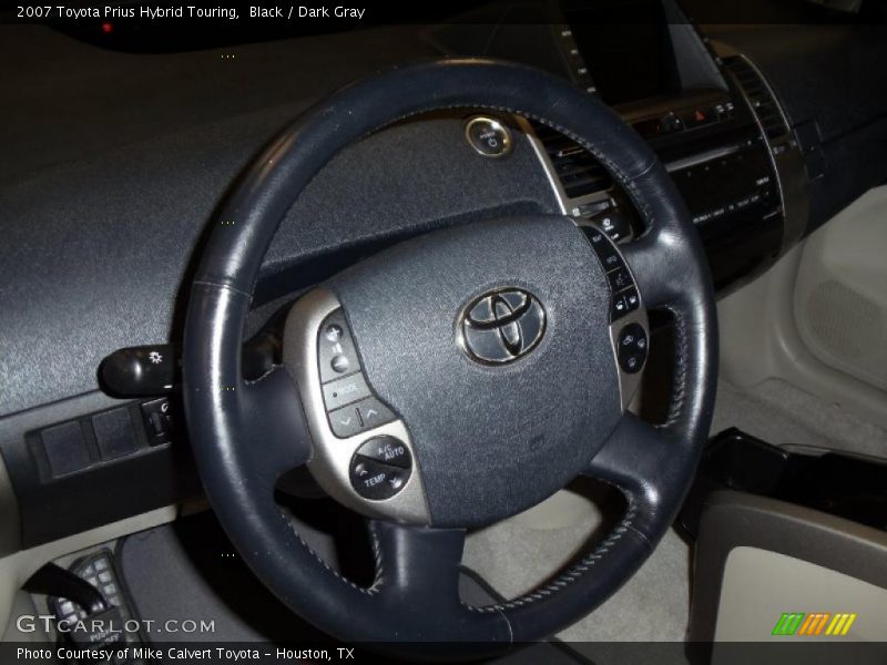 Black / Dark Gray 2007 Toyota Prius Hybrid Touring
