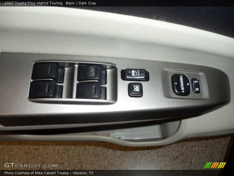 Black / Dark Gray 2007 Toyota Prius Hybrid Touring