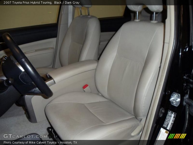 Black / Dark Gray 2007 Toyota Prius Hybrid Touring