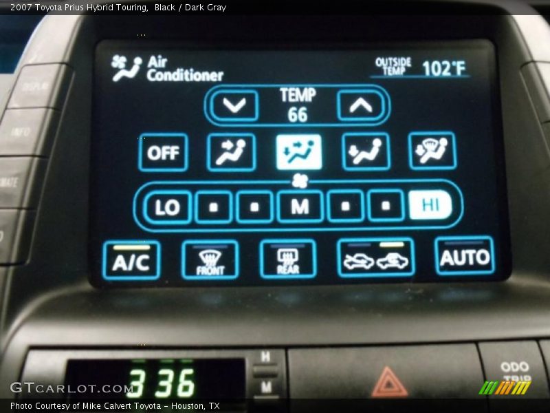 Black / Dark Gray 2007 Toyota Prius Hybrid Touring