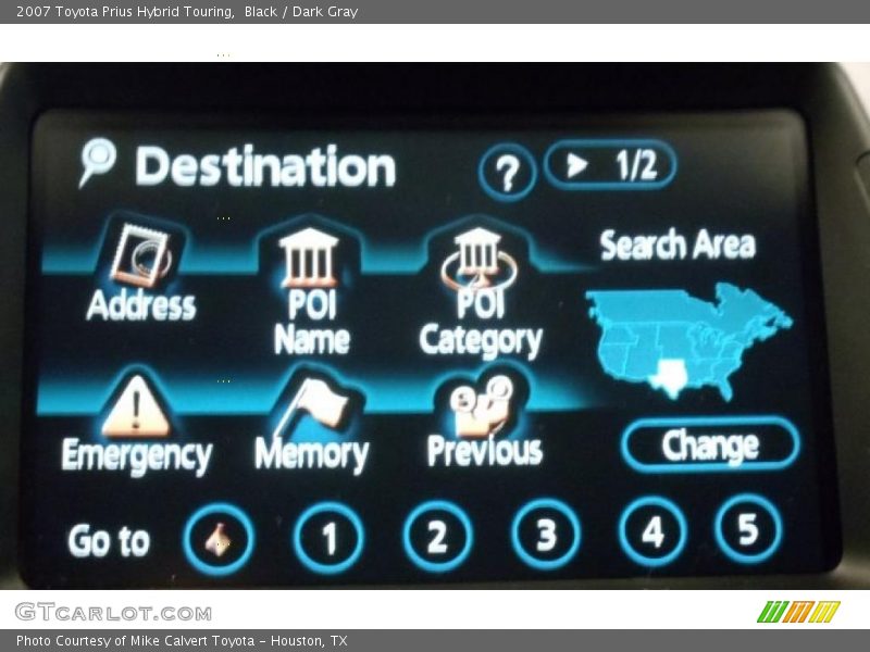 Black / Dark Gray 2007 Toyota Prius Hybrid Touring