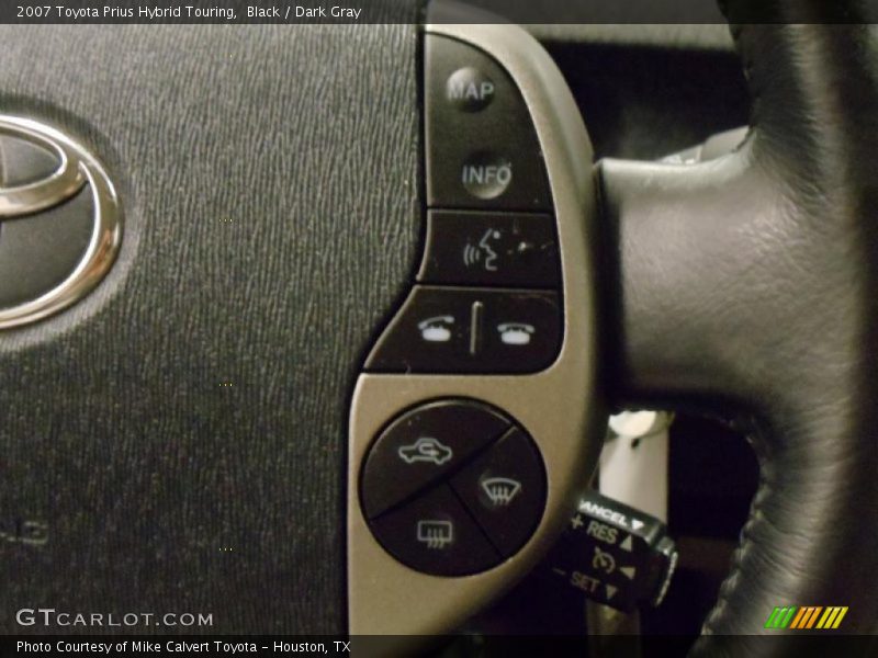 Black / Dark Gray 2007 Toyota Prius Hybrid Touring