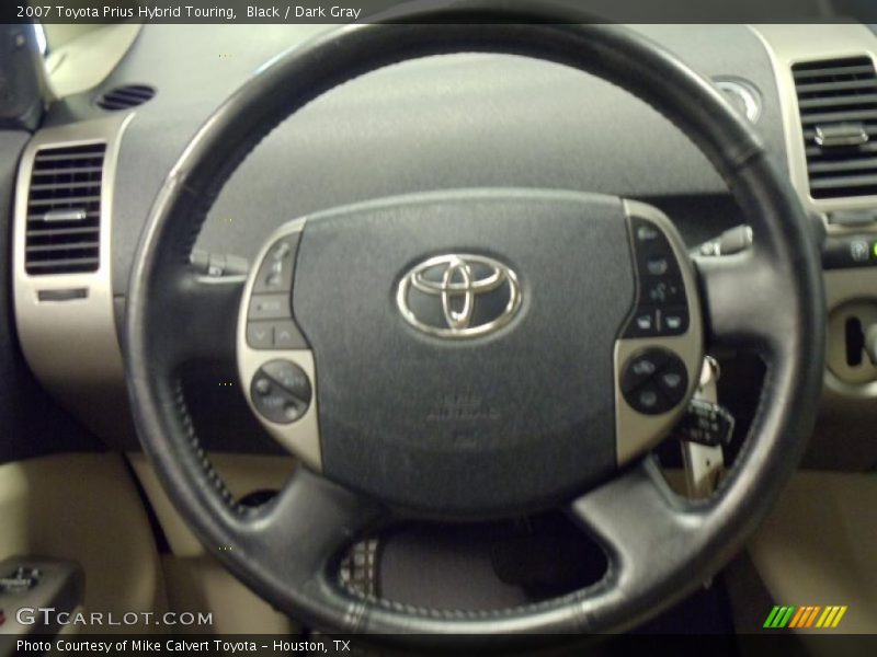 Black / Dark Gray 2007 Toyota Prius Hybrid Touring