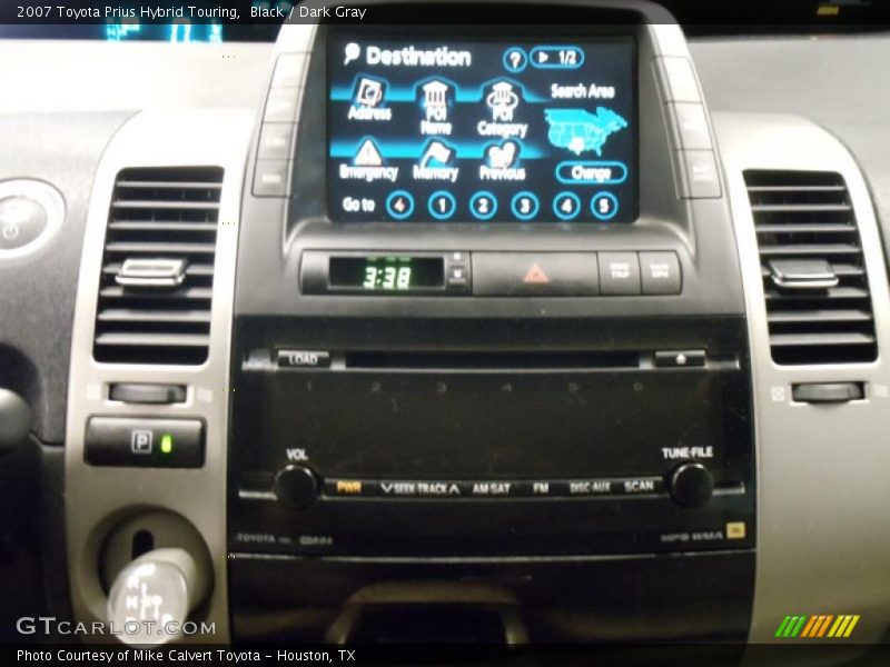 Black / Dark Gray 2007 Toyota Prius Hybrid Touring
