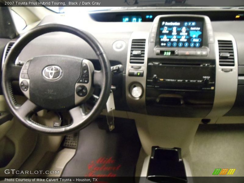 Black / Dark Gray 2007 Toyota Prius Hybrid Touring