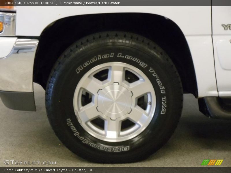 Summit White / Pewter/Dark Pewter 2004 GMC Yukon XL 1500 SLT