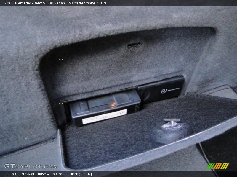 Alabaster White / Java 2003 Mercedes-Benz S 600 Sedan