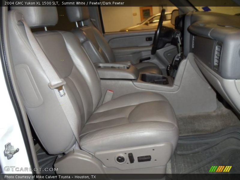 Summit White / Pewter/Dark Pewter 2004 GMC Yukon XL 1500 SLT