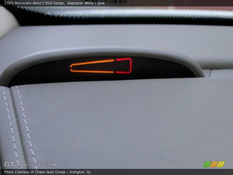 Alabaster White / Java 2003 Mercedes-Benz S 600 Sedan