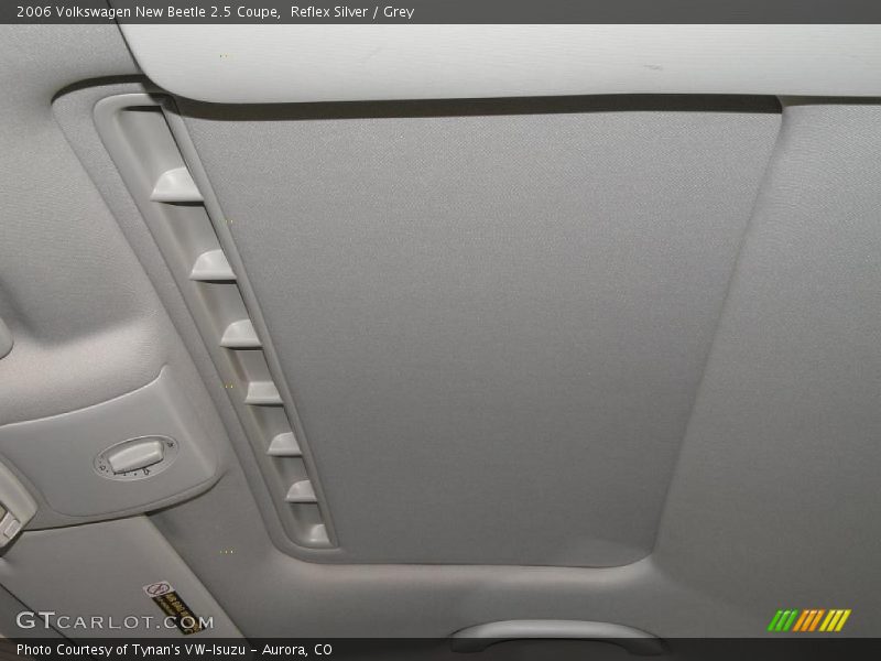Reflex Silver / Grey 2006 Volkswagen New Beetle 2.5 Coupe