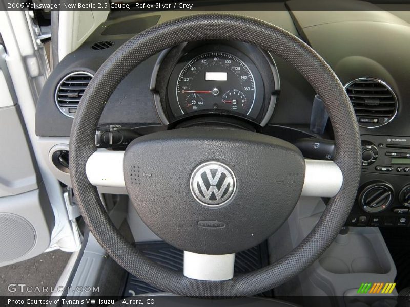 Reflex Silver / Grey 2006 Volkswagen New Beetle 2.5 Coupe