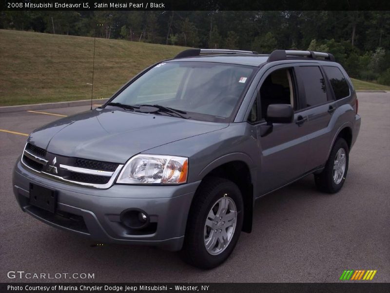 Satin Meisai Pearl / Black 2008 Mitsubishi Endeavor LS