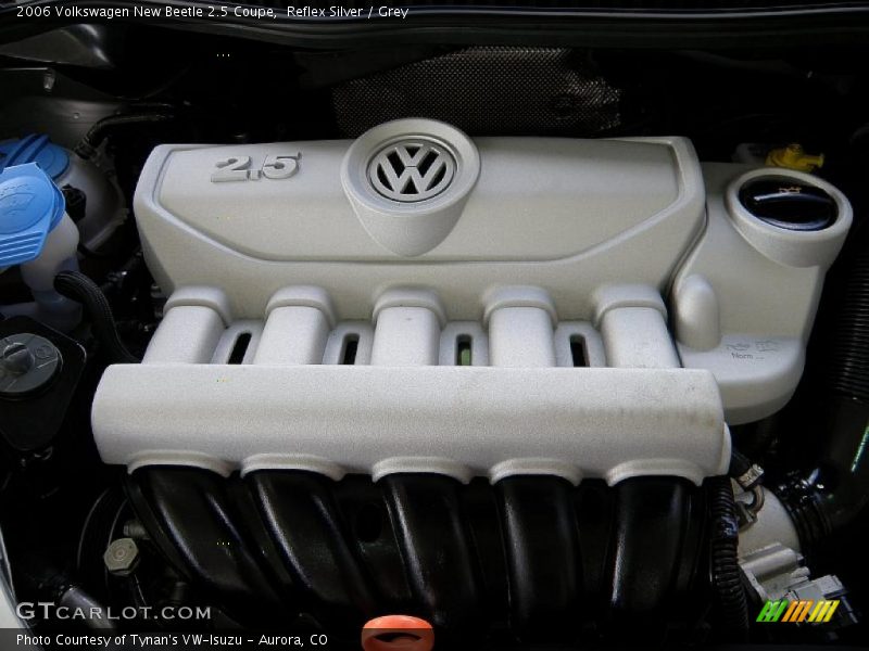 Reflex Silver / Grey 2006 Volkswagen New Beetle 2.5 Coupe