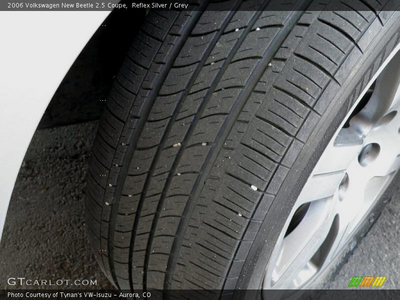 Reflex Silver / Grey 2006 Volkswagen New Beetle 2.5 Coupe