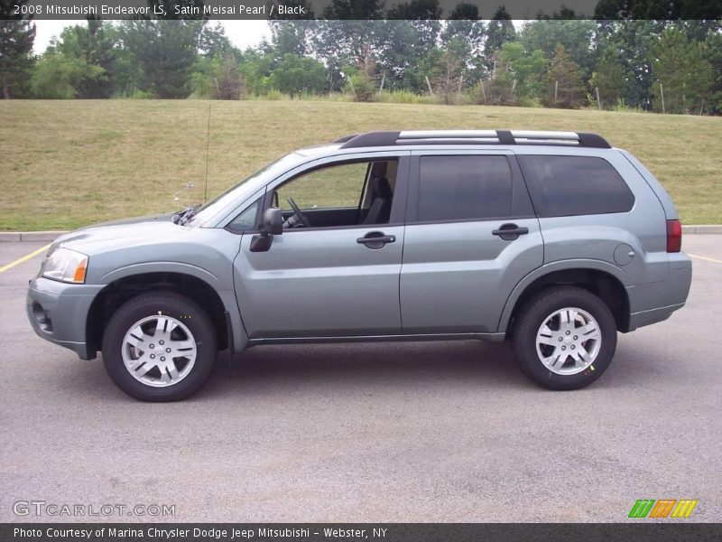 Satin Meisai Pearl / Black 2008 Mitsubishi Endeavor LS