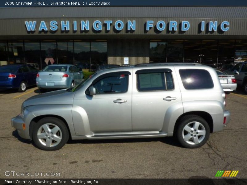 Silverstone Metallic / Ebony Black 2008 Chevrolet HHR LT