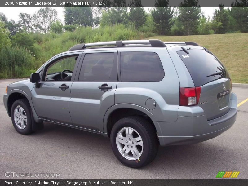 Satin Meisai Pearl / Black 2008 Mitsubishi Endeavor LS