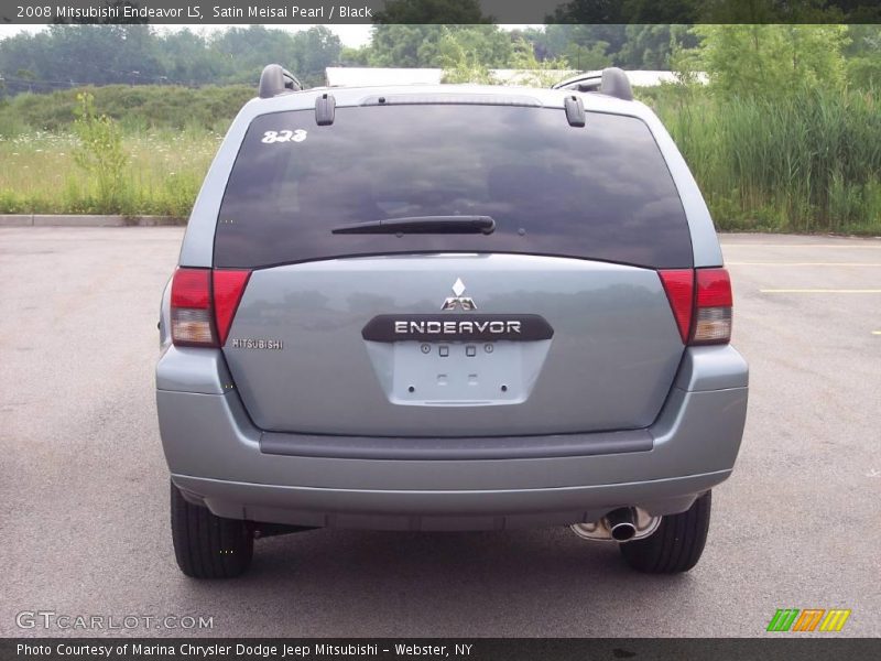 Satin Meisai Pearl / Black 2008 Mitsubishi Endeavor LS