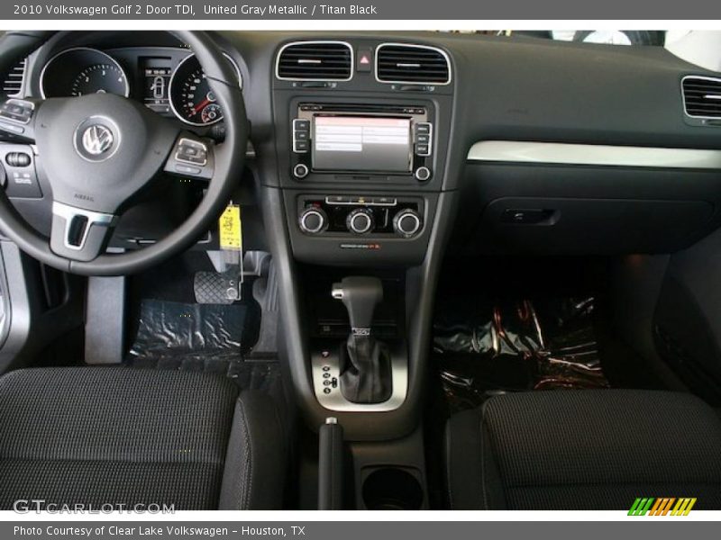 United Gray Metallic / Titan Black 2010 Volkswagen Golf 2 Door TDI