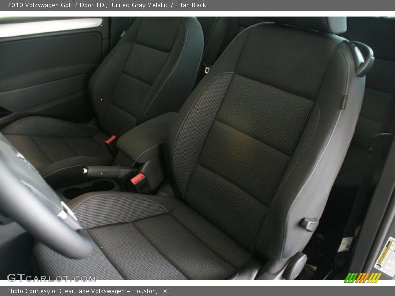 United Gray Metallic / Titan Black 2010 Volkswagen Golf 2 Door TDI