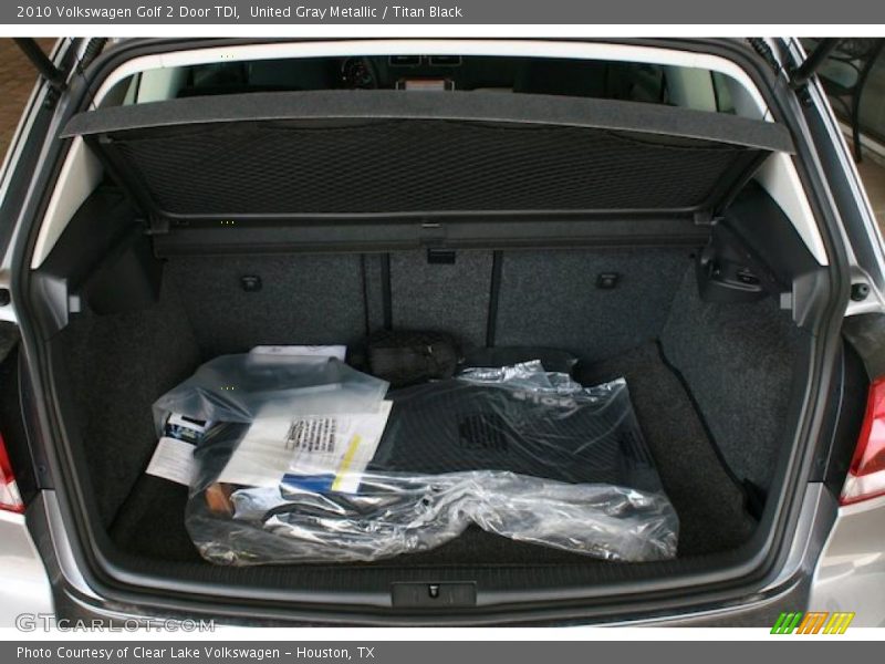 United Gray Metallic / Titan Black 2010 Volkswagen Golf 2 Door TDI